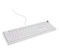 Genesis Thor 404 Outemu Peach Silent Biała - 1347643 - zdjęcie 2